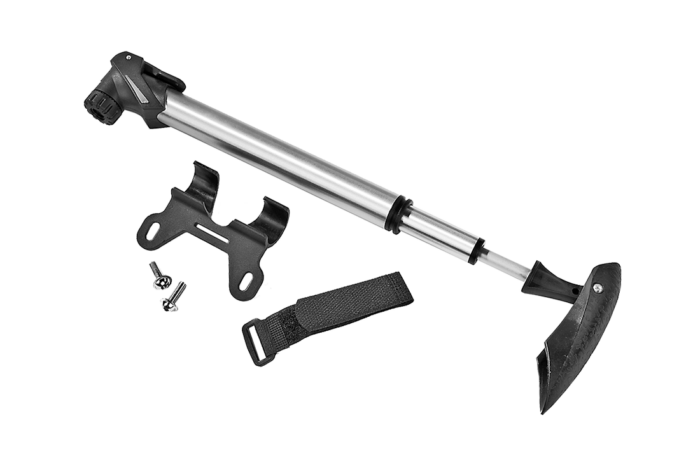 High pressure bicycle pump